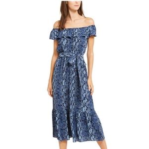 Gorgeous NWT Michael Kors On or Off Shoulder Midi Dress
